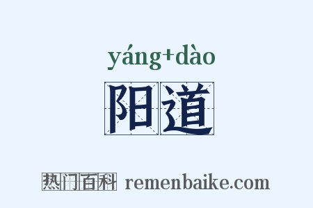 阳道是什么意思的图片